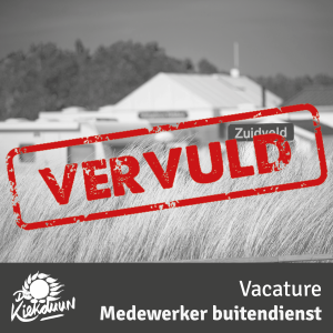 VERVULD_Medewerker buitendienst - K.S.N.M. Werkgoed B.V_
