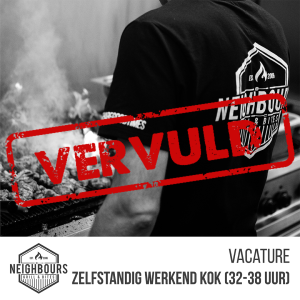 VERVULD_Zelfstandig werkend kok