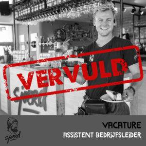 VERVULD_Assistent bedrijfsleider